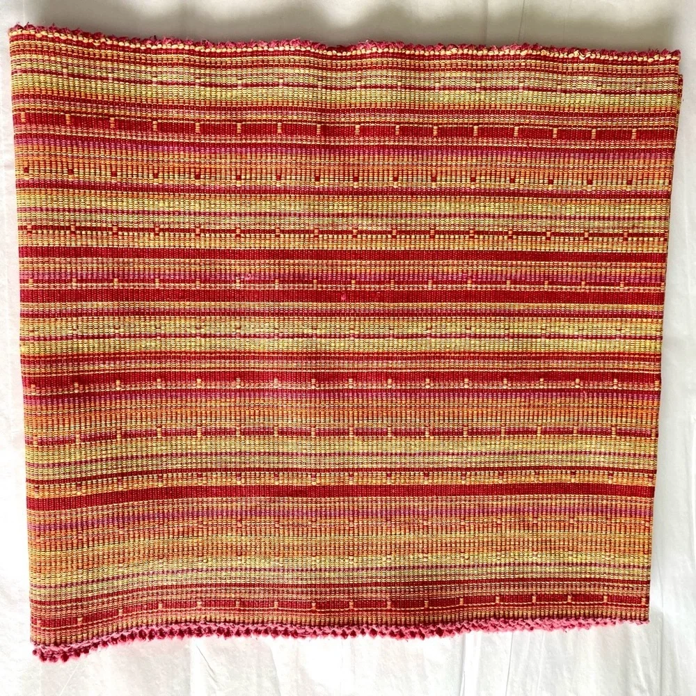 100% Cotton Table Runner World Market Vibrant Heavyweight